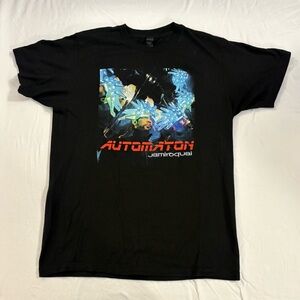 Tultex Jamiroquai Automaton 2018 Tour Double-Sided Concert Tee M T-Shirt RARE